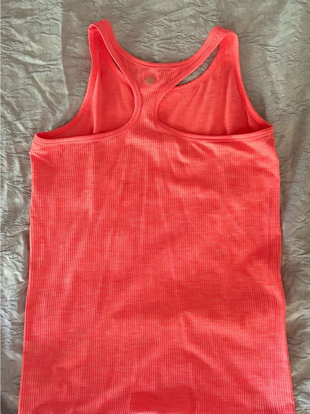 Athleta Ribbed Racerback Tank - Coral - Picture 3 of 5